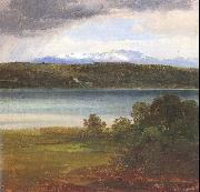 Morgenstern, Christian View Across Lake Starnberg to the Benediktenwand oil
